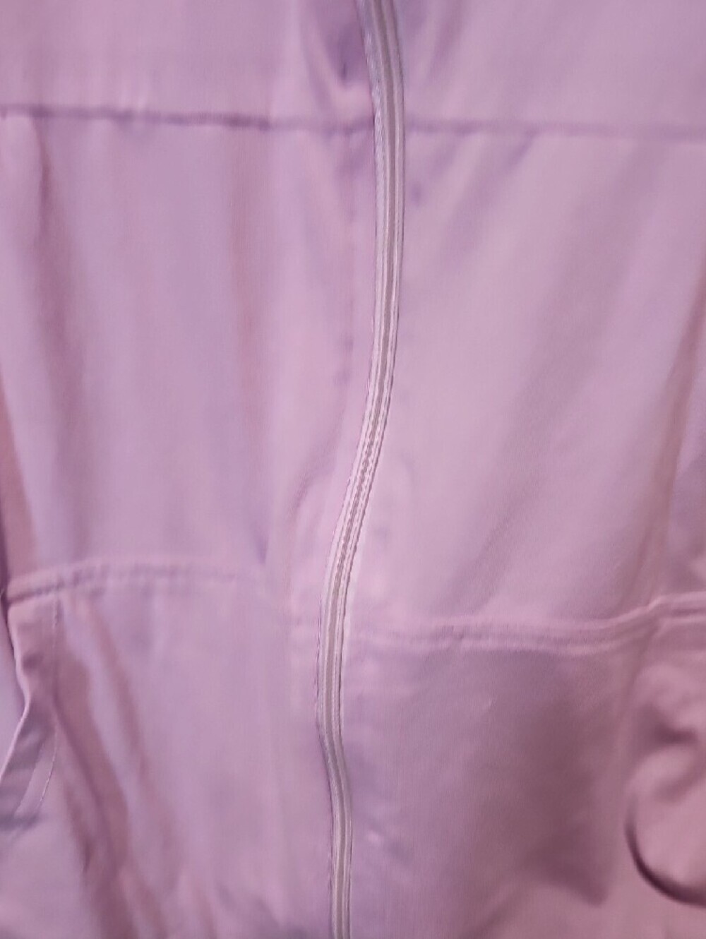Lavender Zip-Front Women's Jacket - Picture 4 of 5